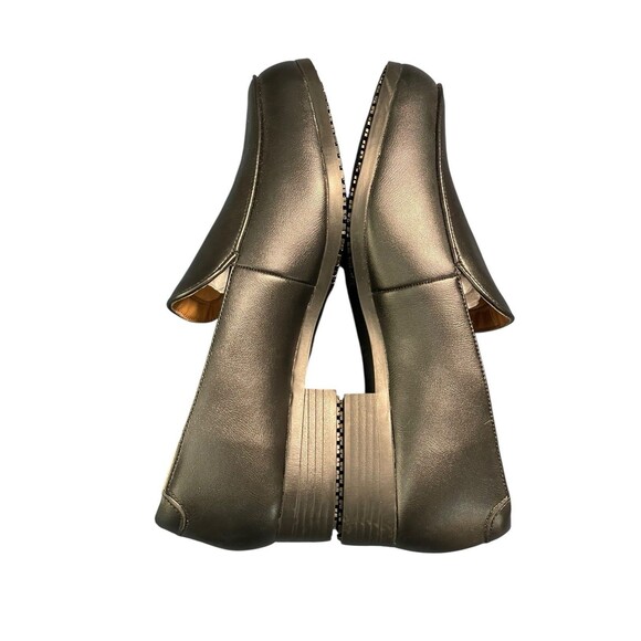 Women’s Shoes For Crews Riley Slip On Leather Dress Shoe Non Slip Size 10 Wide - Picture 10 of 12